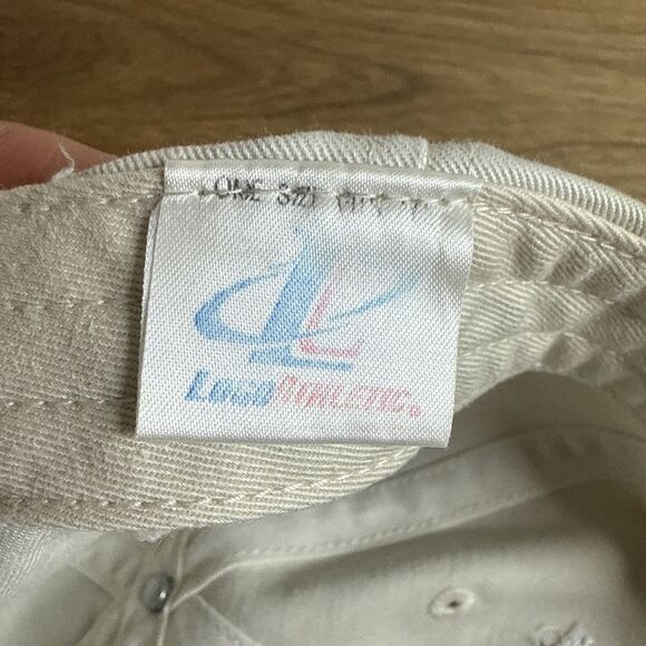 Vtg Denver Broncos Logo Athletic Strapback Hat Cream Embroidered NFL Football - Picture 12 of 12